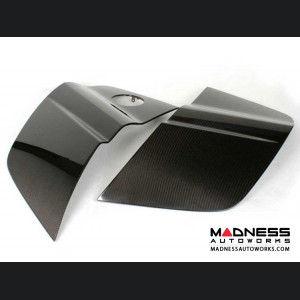 Audi R8 Auto Door Fender Side Blade Skirts - Carbon Fiber